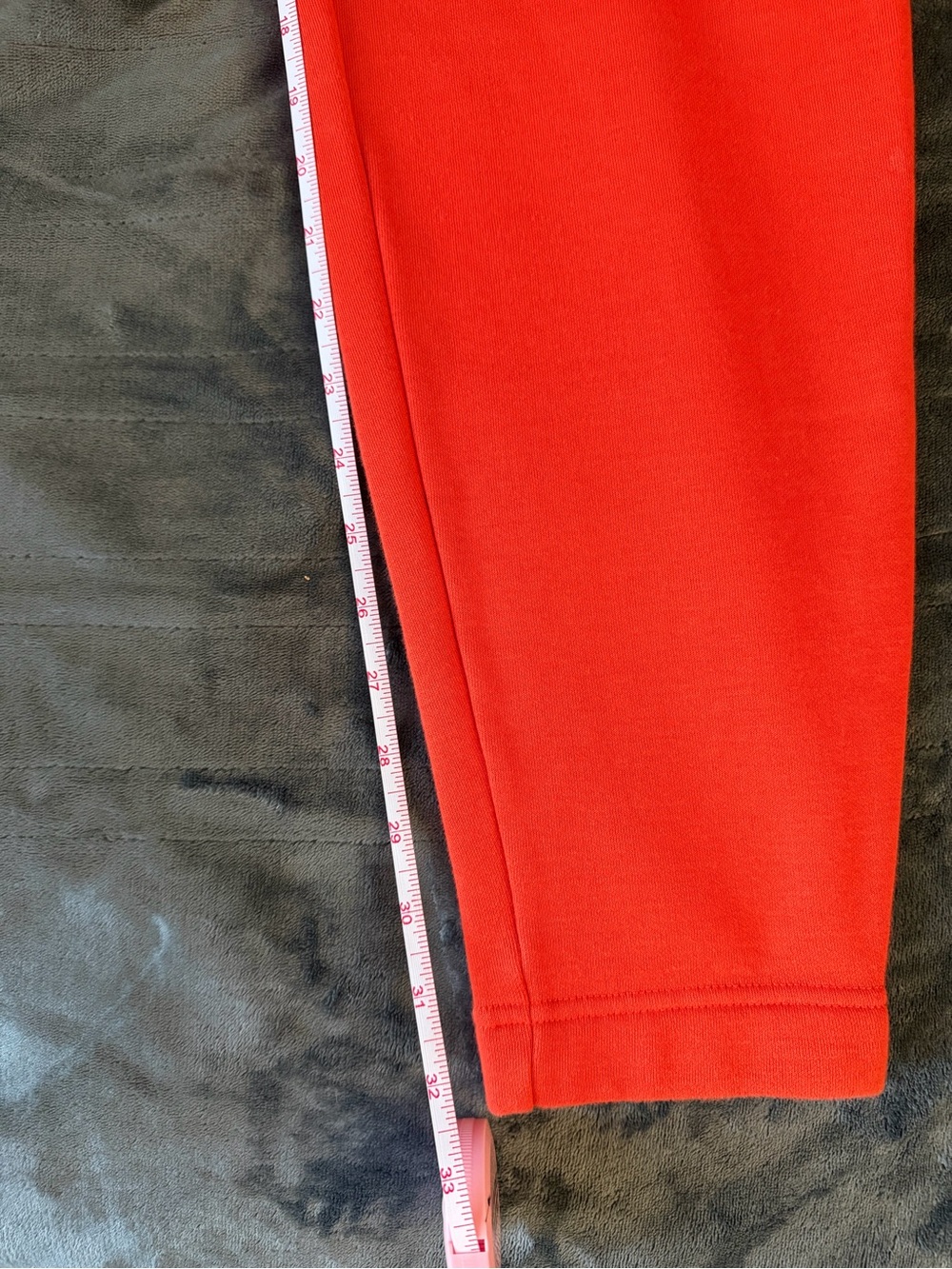 Savage X Fenty Orange Fleece Sweatpants Joggers XS - Picture 7 of 14